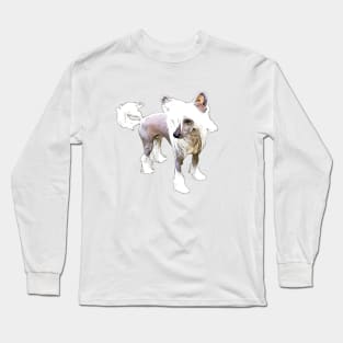 Chinese Crested Dog Long Sleeve T-Shirt